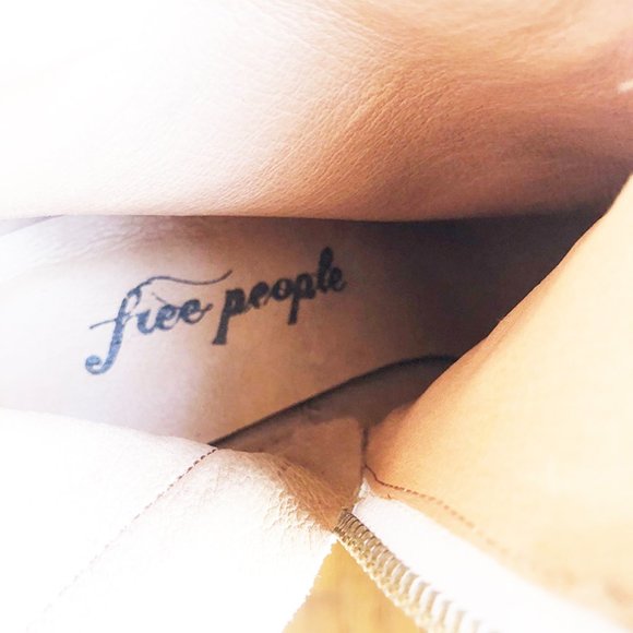 Free People, Lawless Western Inspired Ankle Boots with Fringe, Size 37 - Picture 8 of 9